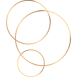 Goldenes Symbol 4 - klein